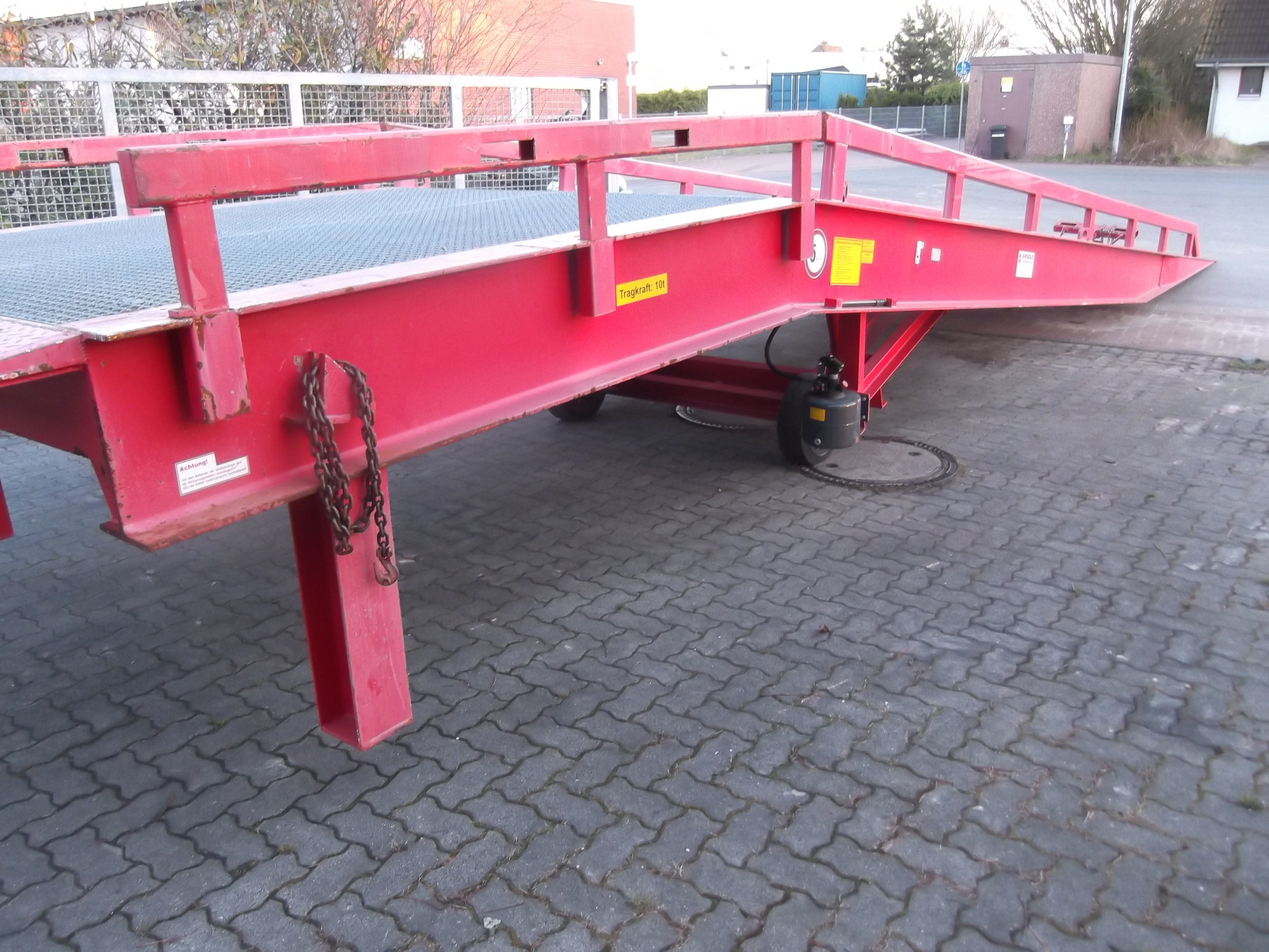 Laderampe Butt Verladerampe gebraucht Mobile Rampe Staplerrampe Lkw ...